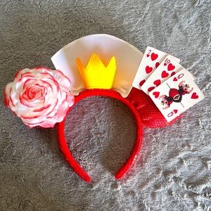 Queen of Hearts Mickey ears